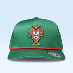 Portugal World Cup 2026 3D Logo + Flag Hat
